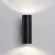 Wall Light Outdoor - Wall lamp, wall lamp, cylindrical black/gray, smooth surface, smooth, beautiful, available in 2 sizes.