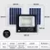 Solar Spotlightไฟสปอตไลท์/ไฟโซลาเซลล์ Solar Cell 650W รุ่นJD-8650รับประกัน3ปี