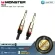 Monster Cable  Rock 12ft Straight Instrument Cable by Millionhead สายคุณภาพเยี่ยม สัญญาณมีความละเอียดสูง