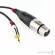 MH-Pro Cable PXF002-PM23.5 XLR Female Cable-TS 3.5 Quality from Amphenol Connector and CM Audio Cable 2 meters