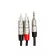 Hosa  HMR-006Y by Millionhead สายTRS to Dual RCA ออกแบบมาเพื่อเชื่อมต่อเครื่องเล่น MP3 แท็บเล็ต แล็ปท็อป และอื่นๆ