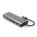 Feeltek Portable 6 in 1 USB-C Hub by Millionhead Hub USB-C of Feeltek 6-in-1 with HDMI port, SD card slot, 2 USB-A port, USB-C PD and