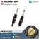 Monster Cable  Bass 21ft Straight Instrument Cable by Millionhead สาย Instrument คุณภาพเยี่ยม ให้ค่าเสียงที่ชัดเจน