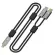 iFi audio  Gemini Dual-Headed Cable 2.0 - 1.5m by Millionhead สาย USB ขนาด 1.5m สำหรับ Dac ส่งสัญญาณได้ดีเยี่ยม