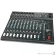 Studiomaster Club XS 12+ By Millionhead, small mixer with 12 inputs, is connected via Bluetooth.