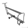 Manhasset  Symphony Cart by Millionhead ขาตั้งโน้ตดนตรีอะลูมิเนียมล้วน ที่ทนทานและมีน้ำหนักเบา ทนทานต่อการสึกหรอ