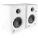 Mackie CR3-X | Limited Arctic White Pair by Millionhead, Multi-Multi-Multimedia, White Multimedia Speaker, 50 watts of 80 hz-20 kHz frequency