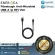 Energea  Fibratough Anti-Microbial USB-A to MFI 1.5m Black by Millionhead สายชาร์จที่มาพร้อมกับการป้องกันจุลชีพด้วยเทคโนโล MicroShield