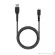 Energea Fibratough 2.0 USB-C to USB-A 1.5M 3Y 5A Black By Millionhead, USB-C-USB-A Polyester