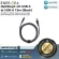 Energea Nylotogo 2.0 USB-C to USB-A 1.5M Black By Millionhead Charging cable and Sinking USB-C-USB-A cable length 1.5 meters