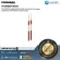 PROMARK  THUNDER RODS by Millionhead ไม้กลองก้านธูป Thunder Rods ที่มอบความแข็งแกร่งและความทนทานสูงสุด เหมาะสำหรับผู้ที่ใช้หนักในการตีมากที่สุด