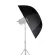 NANLITE U-135DS by Millionhead, reflecting the Silver Deep UMBRELLA 135 umbrella for Nanlite P-Series Monolights.