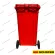 Free delivery! Schaefer 240 -liter trash bin standards, German quality, red