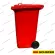 Free delivery! Schaefer 240 -liter trash bin standards, German quality, red