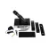 Sennheiser EW 100 G4-845-S by Millionhead Wireless Microphone in the UHF area in Gen4.