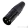 Rean RC3M-B By Millionhead, connector XLR, user for connecting BALANCE cables