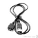 Apogee  1 Meter Mac USB Cable for Apogee JAM & MiC, JAM 96K & MiC96K by Millionhead สายเคเบิลสำหรับ Apogee Jam หรือ MiC ใช้เชื่อมต่อกับ MAC