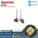 Superlux HD381B by Millionhead. Dynamic headphones in Ear. Comfortable to wear, clear sound and strong bass.