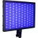 NANLITE MIXPAD 27 by Millionhead 3 RGB LED lights, size 13.7 x 9.4 x 1.6 inches, can adjust the light as needed to be bright. The color is not distorted.
