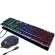 Vouni, keyboard, wireless Model, J40 Rainbow Backlit Gaming Keyboard Mouse Set E2743Y