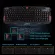 Vouni ชุดคีย์บอร์ดและเมาส์ไร้สาย รุ่น J20 Tri-color Backlit Colorful Illuminated Gaming Mouse Keyboard Set E2747Y