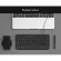 Mini Wired Silent Keyboard Round Button Ergonomics Gaming Keyboard for MacBook Lenovo Asus Dell Laptop Computer Keypad PC Gamer