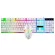 Colorful glowing mouse set USB cable keyboard + Mouse Th30976