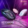 Nubwo Mouse (Mouse) Optical Gaming model Hexagon NM-91M (Black, White, Pink)