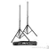 Quilok S171PAK - BB by Millionhead, 2 aluminum speaker stand with carrying bag Polycarbonate joints found in S171 give a neat look.