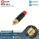 Rean RF2C-B-2 By Millionhead, RCA plug, golden golden touch, black tailgate