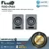 Fluid Audio  FX50 Pair/ต่อคู่ by Millionhead  ลำโพงมอนิเตอร์คุณภาพเยี่ยม ราคาประหยัด ตอบสนองความถี่ที่ 49Hz – 22KHz มีไฟ LED มีไฟ LED แจ้งสถานะ