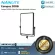 NANLITE CompaC 200B by Millionhead LED light panel for high light, width 19.7 inches, height 32.2 inches thick, 4.1 inch, with 200 watts of power.
