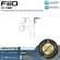 Fiio LC-3.5BS by Millionhead, a high-pity copper plated, mmcx