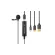Saramonic  LavMicro + DC by Millionhead เป็นไมค์ ที่สามารถเข้ากับระบบ iOS Android PC Mac พร้อมสายเคเบิลถึง 3 แบบ