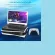 G-Story 15.6 "IPS 4K 60Hz Portable screen for playing games with PS5 Not including