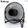 USB LILILENG-826 Fan, 8-inch table fan, portable fan, adjustable, 360 degrees, releasing strength, 2 levels of black