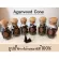 AgarHarvest ธูปปั้นไม้กฤษณา ไม้หอมแท้ เกรด 3A หอมปานกลาง  Pure Fragrance Agarwood Incense Cone Grade 3A 1 ขวด 12 กรัม