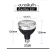 หลอดไฟ LED Bulb PAR30 รุ่น G1-35W หลอดกลม ไฟติดราง LED DayLight 6000K ขั้วเกลียว E27 หลอดไฟ Par30 LED Spotlight
