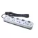 Toshino 3-eye plug model P4375-3M WG 4 slots, 4 switches, 3 meters long, plug, plug, excess power cutting system
