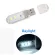 3 LED lights, USB plugs for carrying camping, walking in the dark place, plug in Powerbank. Can be used. Very bright, white light.