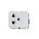Chang, 3 -channel lid set 1, 1 single switch, two -way switch with floating blocks, size 2*4 inches x 1 piece