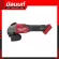Milwaukee 4 inch wireless gear machine 18 volt and adjust the brake system M18 FSAGV100XB-0x0 empty.