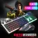 Vouni ชุดคีย์บอร์ดและเมาส์ไร้สาย รุ่น Robotic Punk Glowing Keyboard Mouse Set E2901Y