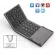 Avatto B033 Mini Folding Keyboard Bluetooth Foldable Wireless Keypad with Touchpad for Windows, Android, iOS Tablet iPad Phone