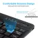 Mini Wireless Keyboard Bluetooth Keyboard for iPad Phone Tablet Rubber Keycaps Rechargeable Keyboard for Android ios Windows