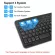 Mini Wireless Keyboard Bluetooth Keyboard for iPad Phone Tablet Rubber Keycaps Rechargeable Keyboard for Android ios Windows