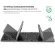 Avatto B033 Mini Folding Keyboard Bluetooth Foldable Wireless Keypad with Touchpad for Windows, Android, iOS Tablet iPad Phone