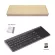 AVATTO Ultra-thin 2.4GHz Wireless Multimedia Mini Keyboard with Digtal Keypad, Mouse Touchpad for Windows,Android,iOS,PC Laptop