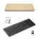 Avatto Ultra-Thin 2.4GHz Wireless Multimedia Mini Keyboard with Digtal Keypad, Mouse Touchpad for Windows, Android, iOS, PC Laptop