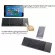 Avatto B033 Mini Folding Keyboard Bluetooth Foldable Wireless Keypad with Touchpad for Windows, Android, iOS Tablet iPad Phone